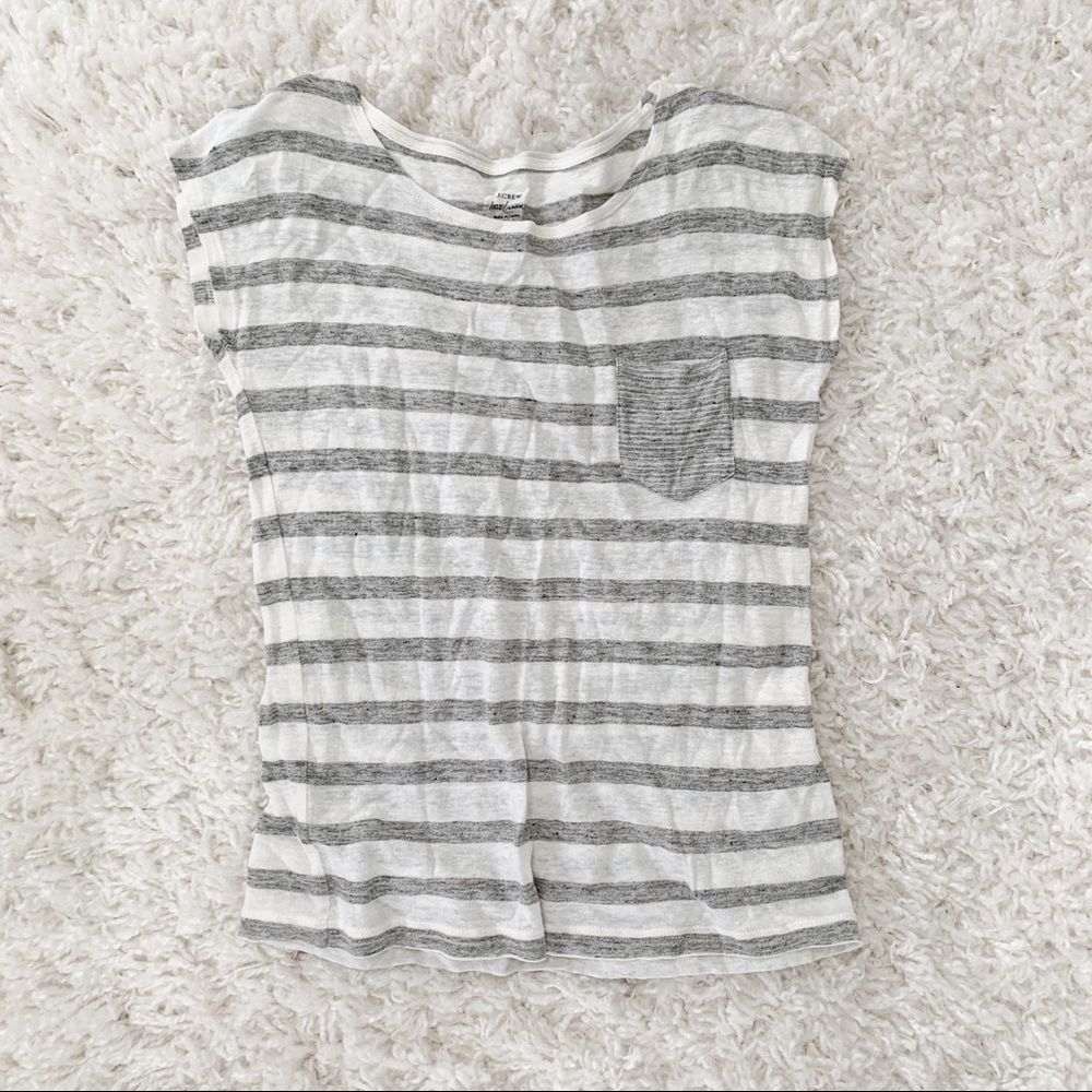 J Crew Striped Tee